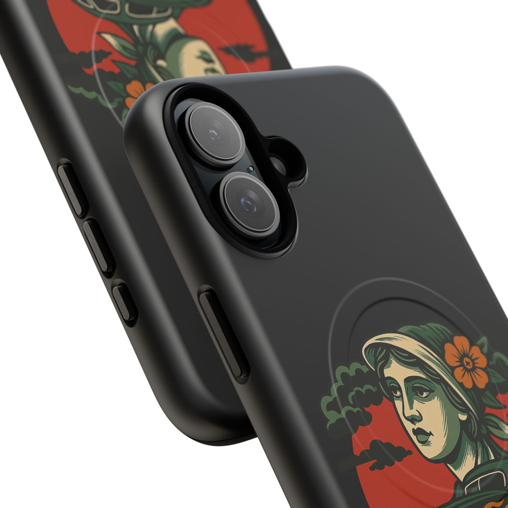 Phone Case — Outraved Retro Car & Woman Graphic Magnetic Tough Case