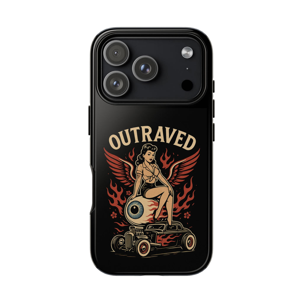 Phone Case — Vintage Pin-Up Eyeball Design