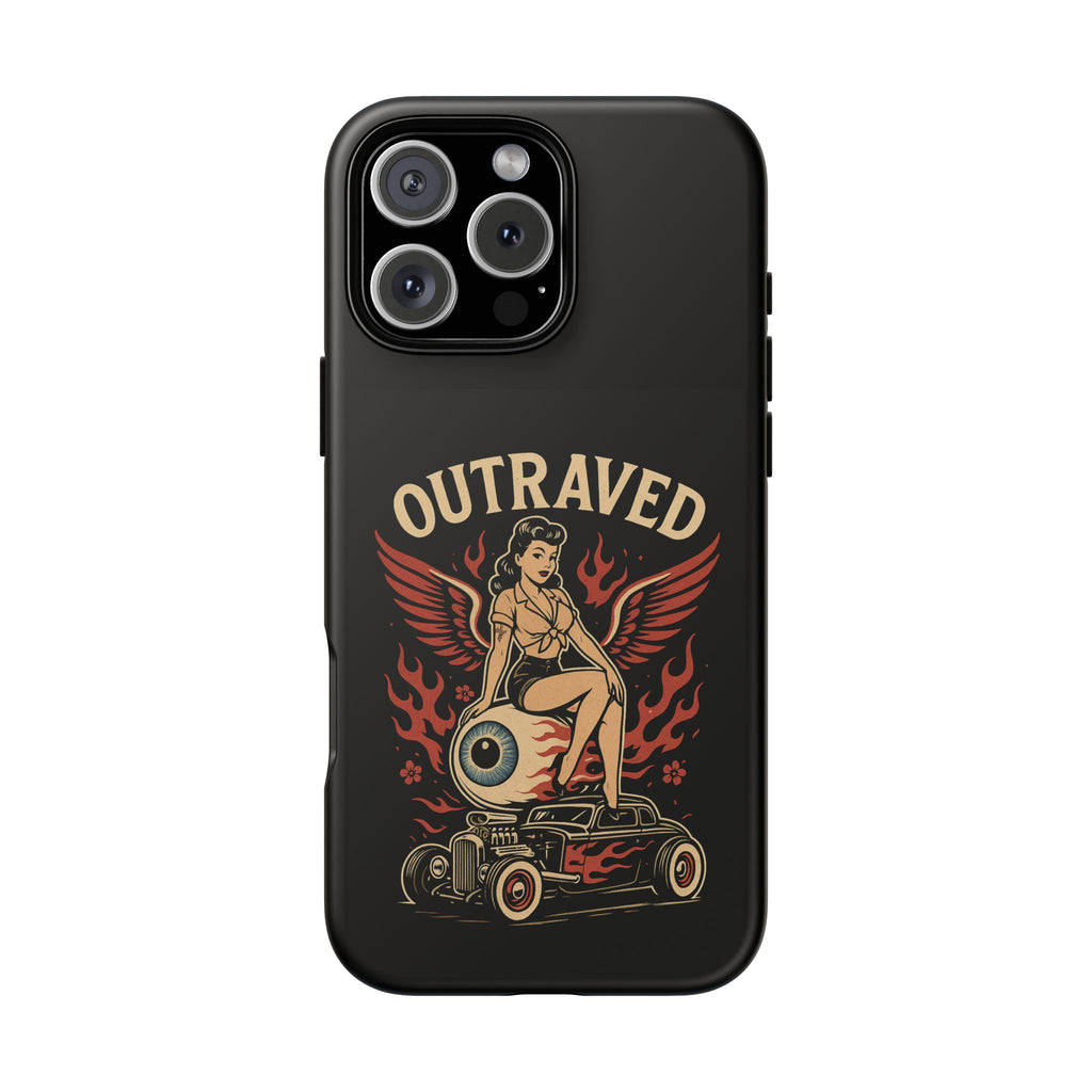 Phone Case — Vintage Pin-Up Eyeball Design