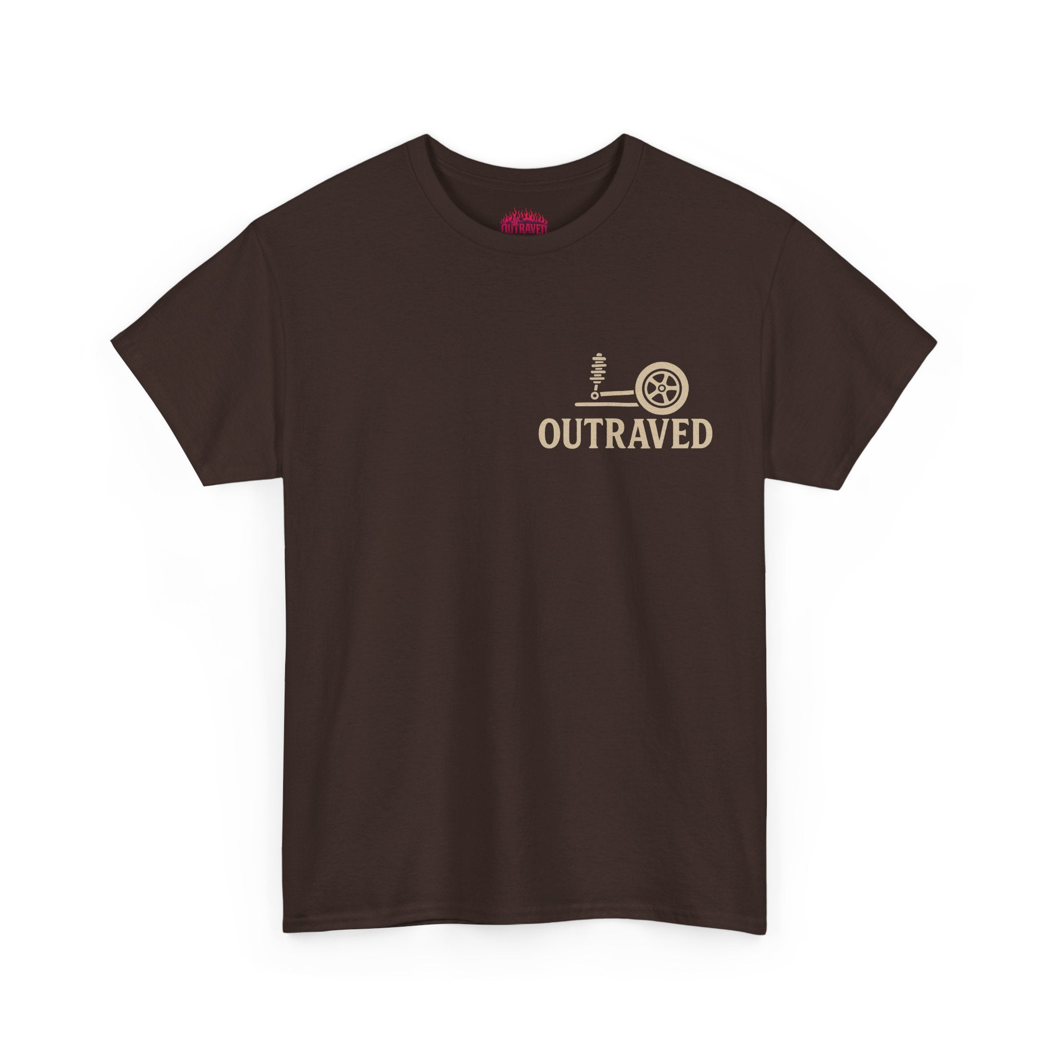 A Outraved Pinup Eyeball Hot Rod Tee.