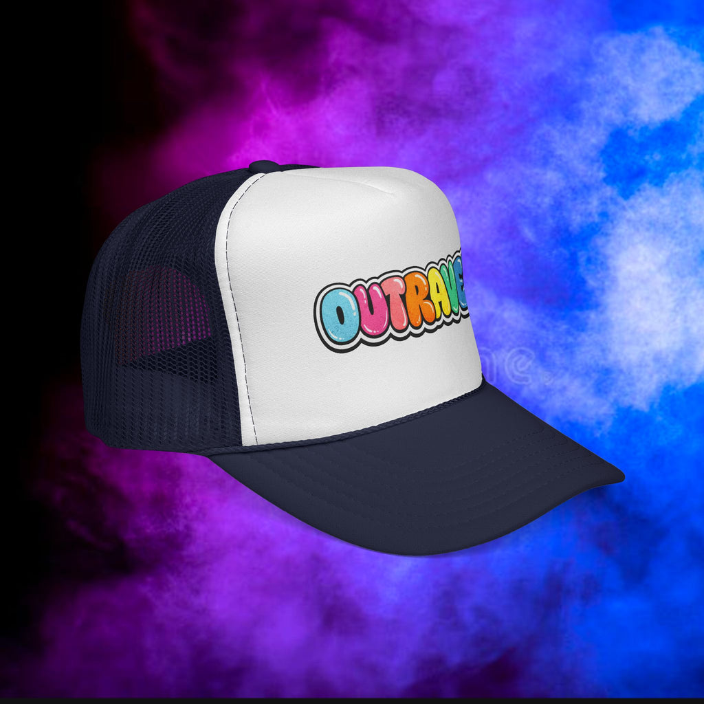 OUTRAVED colorburst collection Trucker Cap