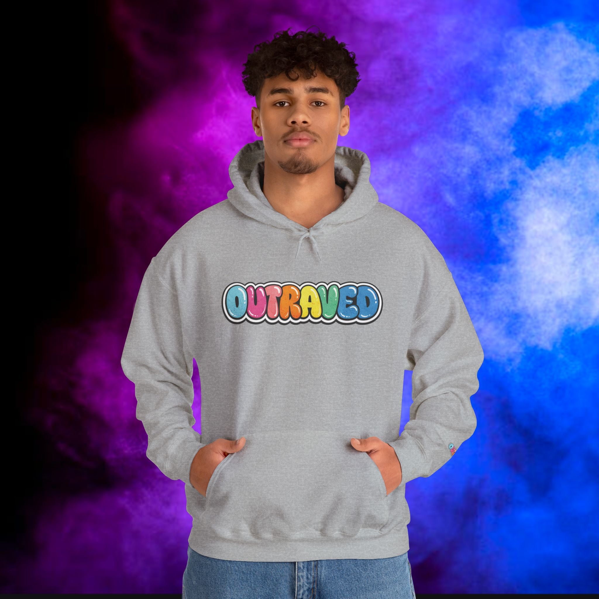 OUTRAVED Colorburst Hoodie