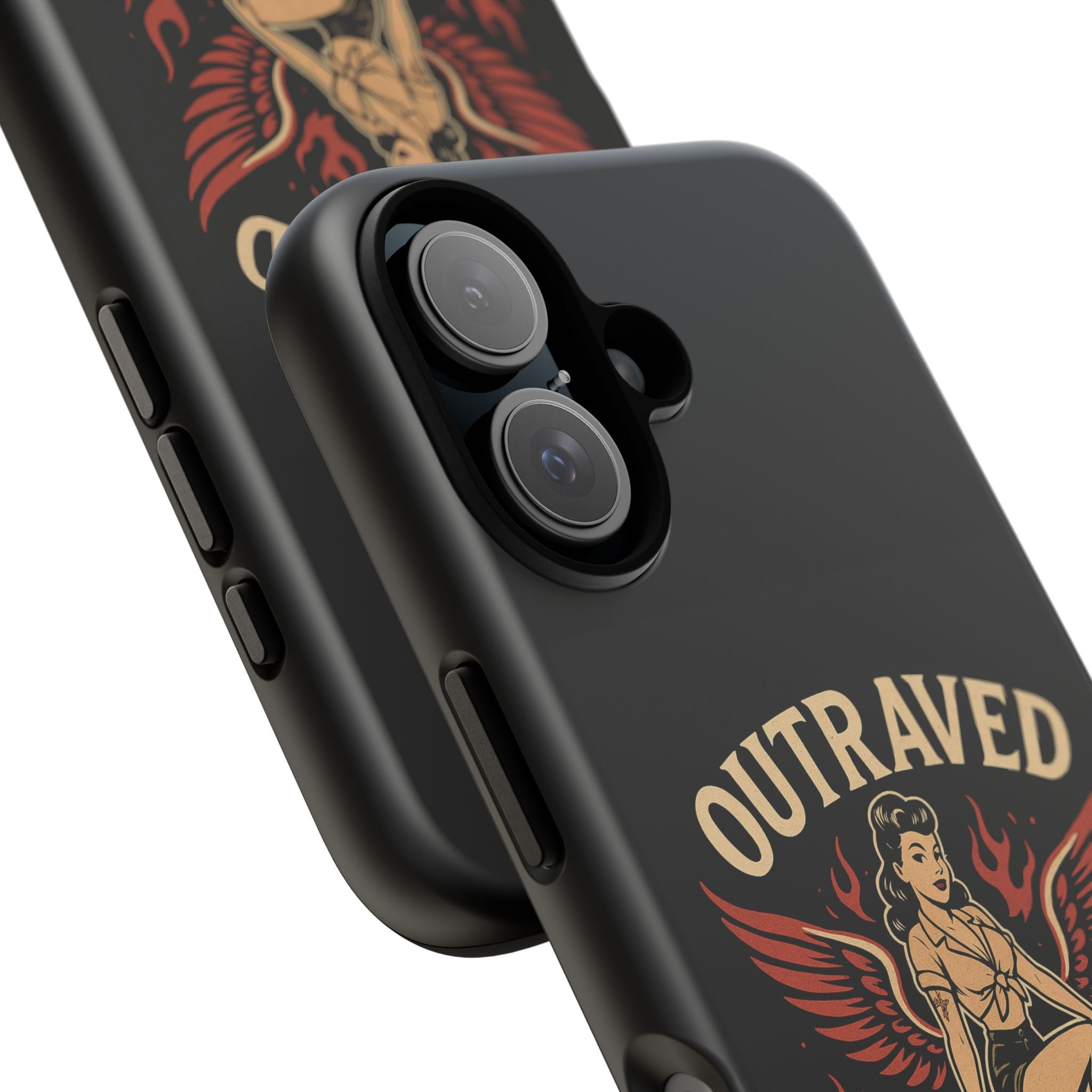 Phone Case — Vintage Pin-Up Eyeball Design