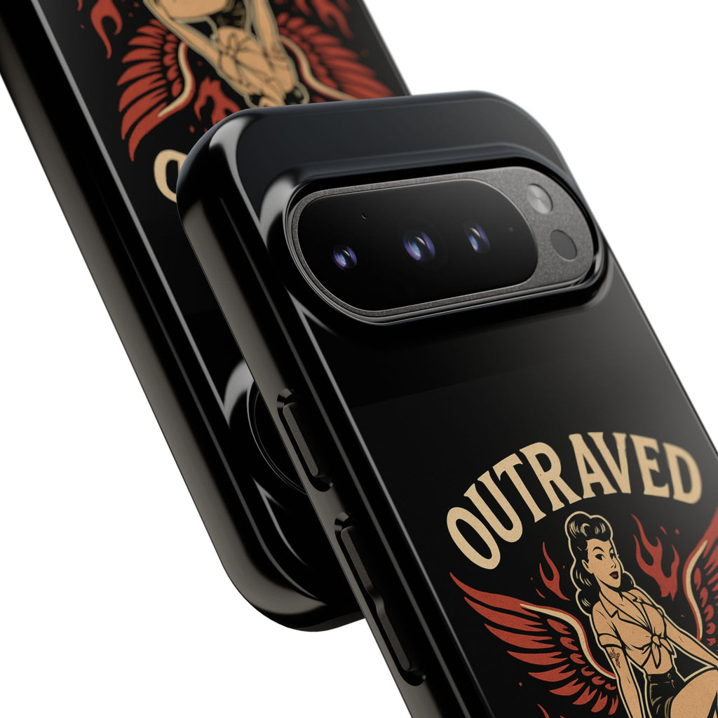 Phone Case — Vintage Pin-Up Eyeball Design