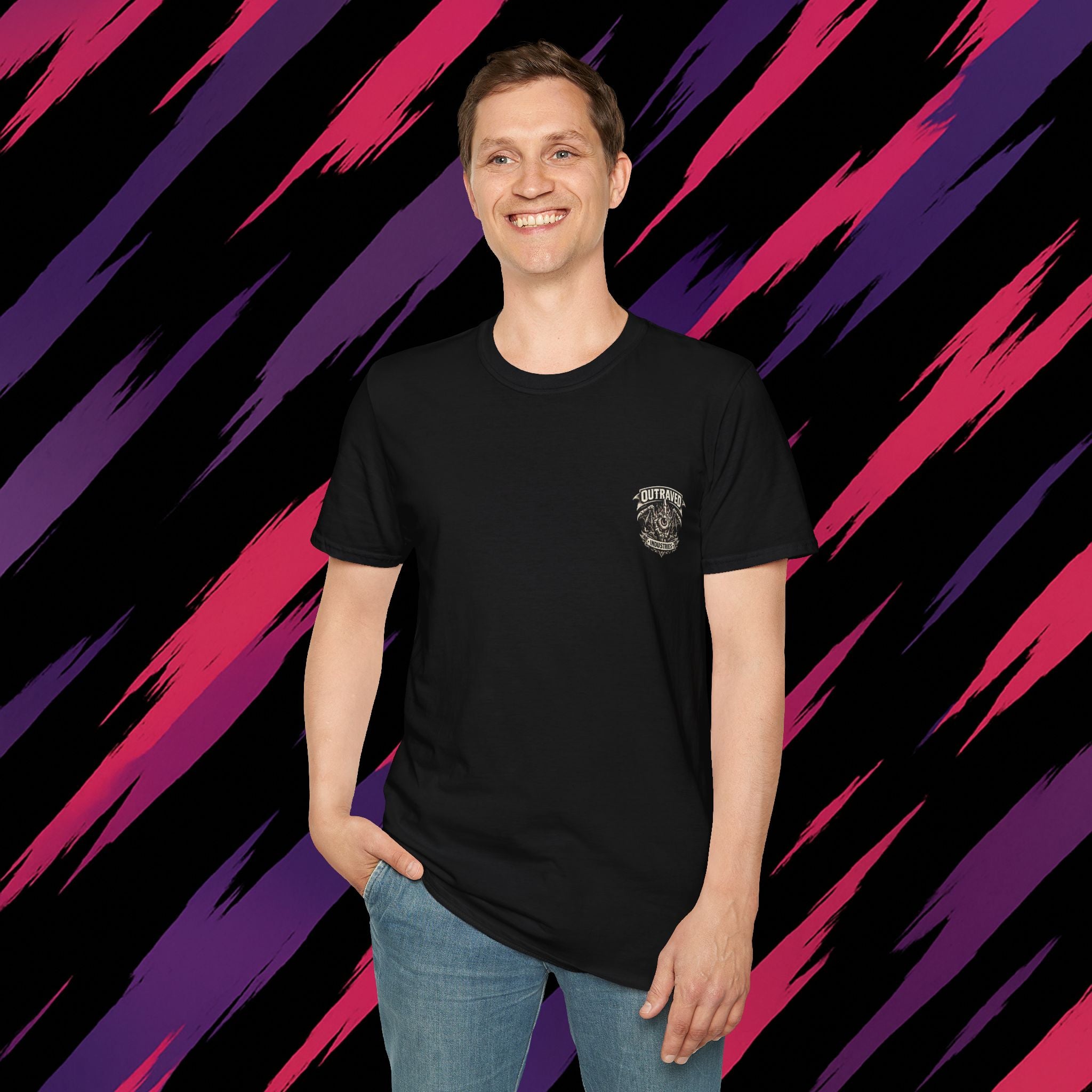 OUTRAVED industries von Huey tee