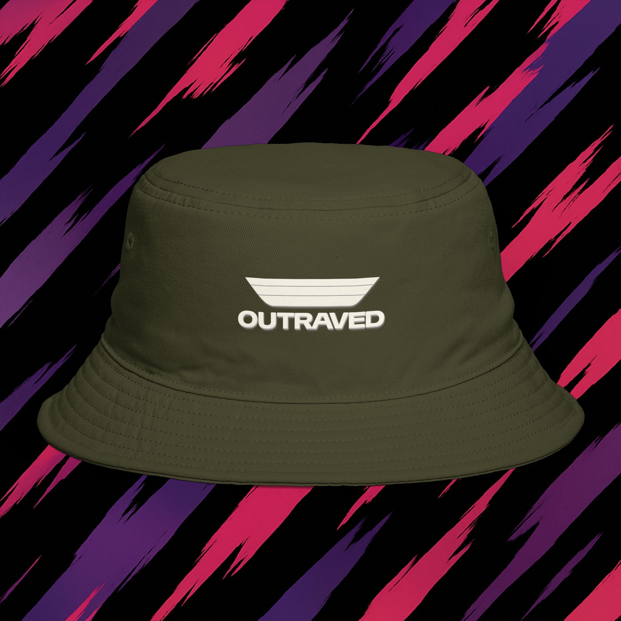 OUTRAVED Logo Bucket Hat — Premium Collection