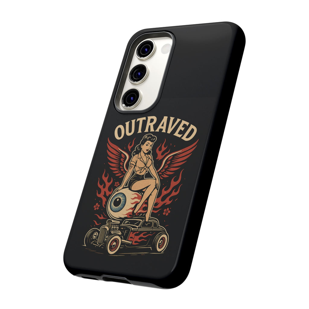 Phone Case — Vintage Pin-Up Eyeball Design
