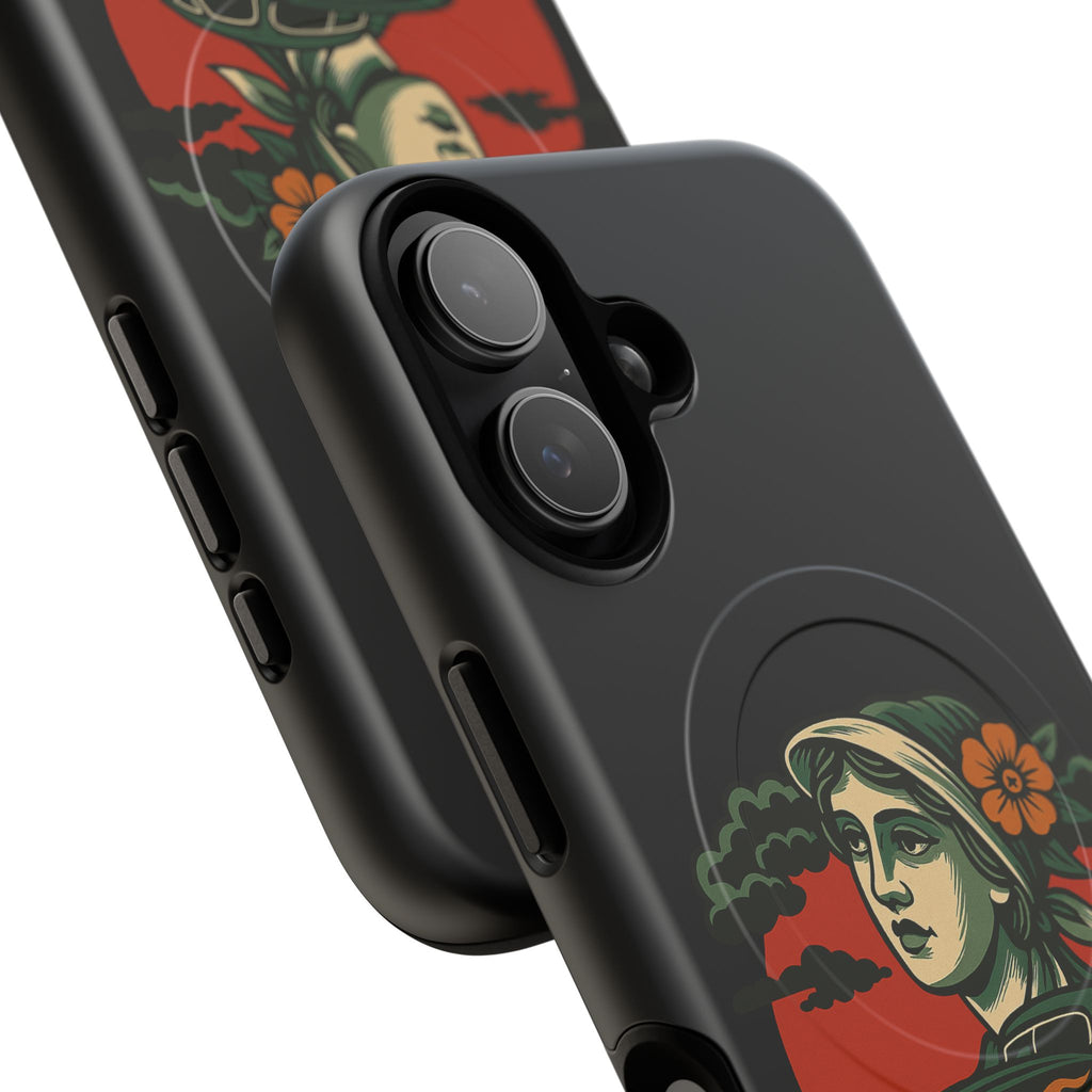 Phone Case — Outraved Retro Car & Woman Graphic Magnetic Tough Case