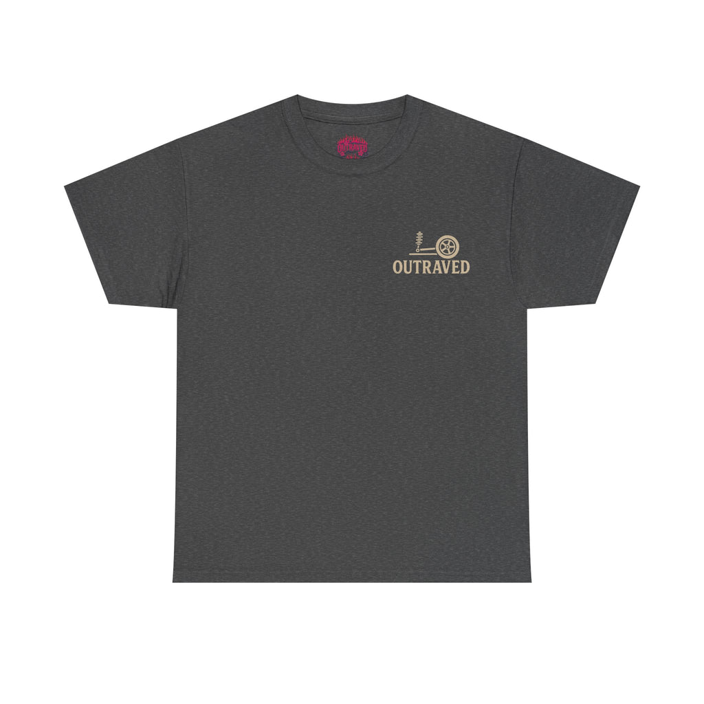 A Outraved 'High Standards Low Rides' Graphic Tee — Vintage Dragon Car Design