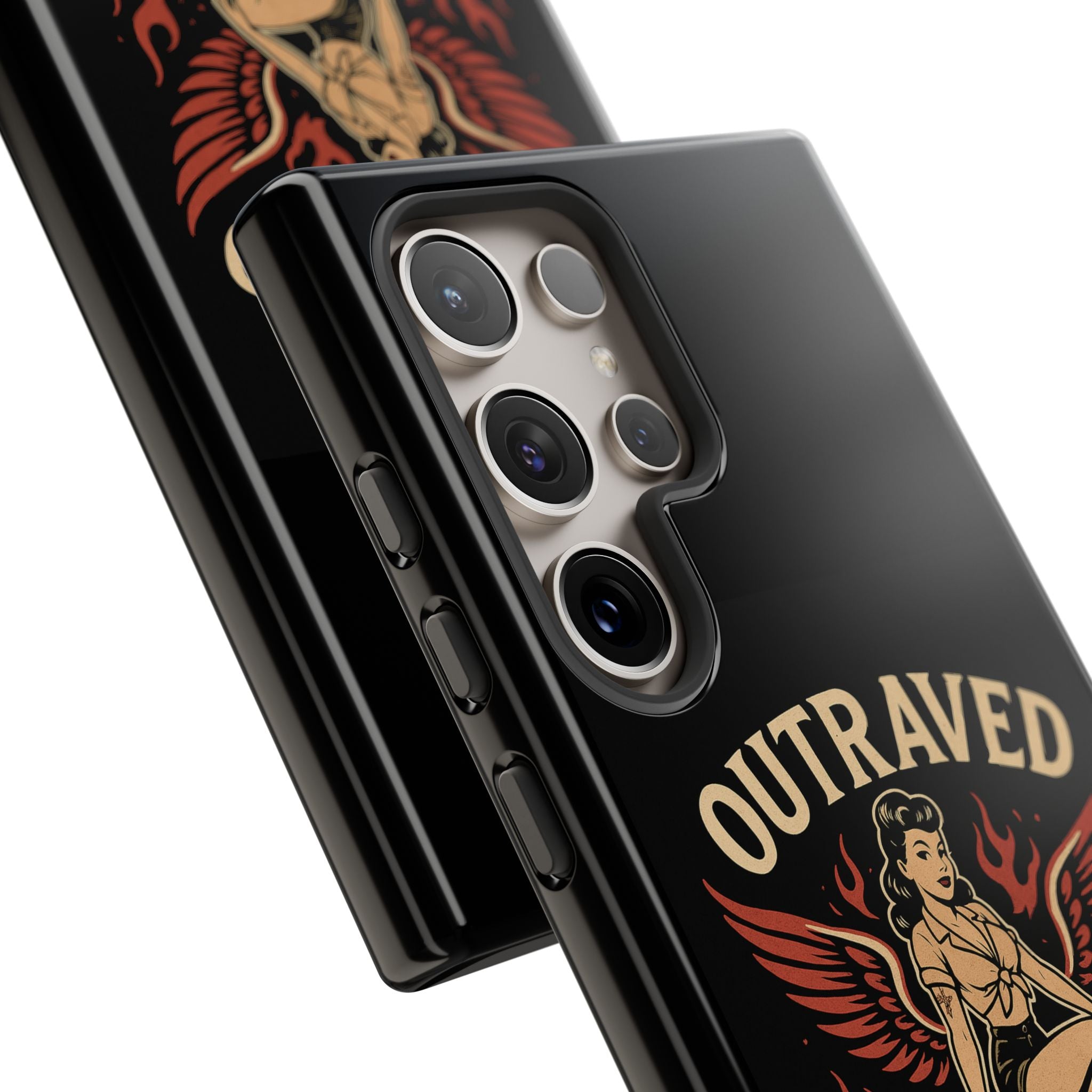 Phone Case — Vintage Pin-Up Eyeball Design