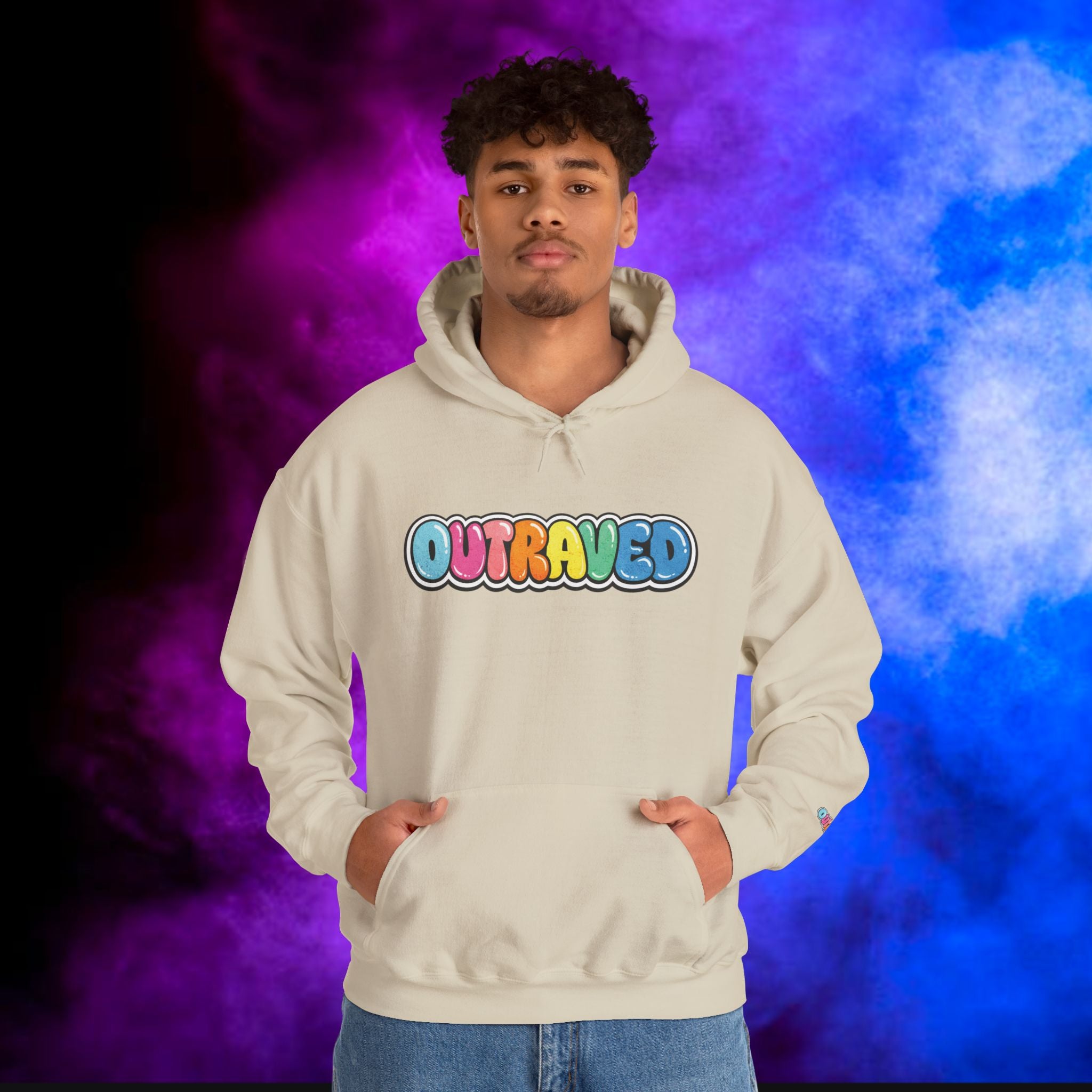OUTRAVED Colorburst Hoodie