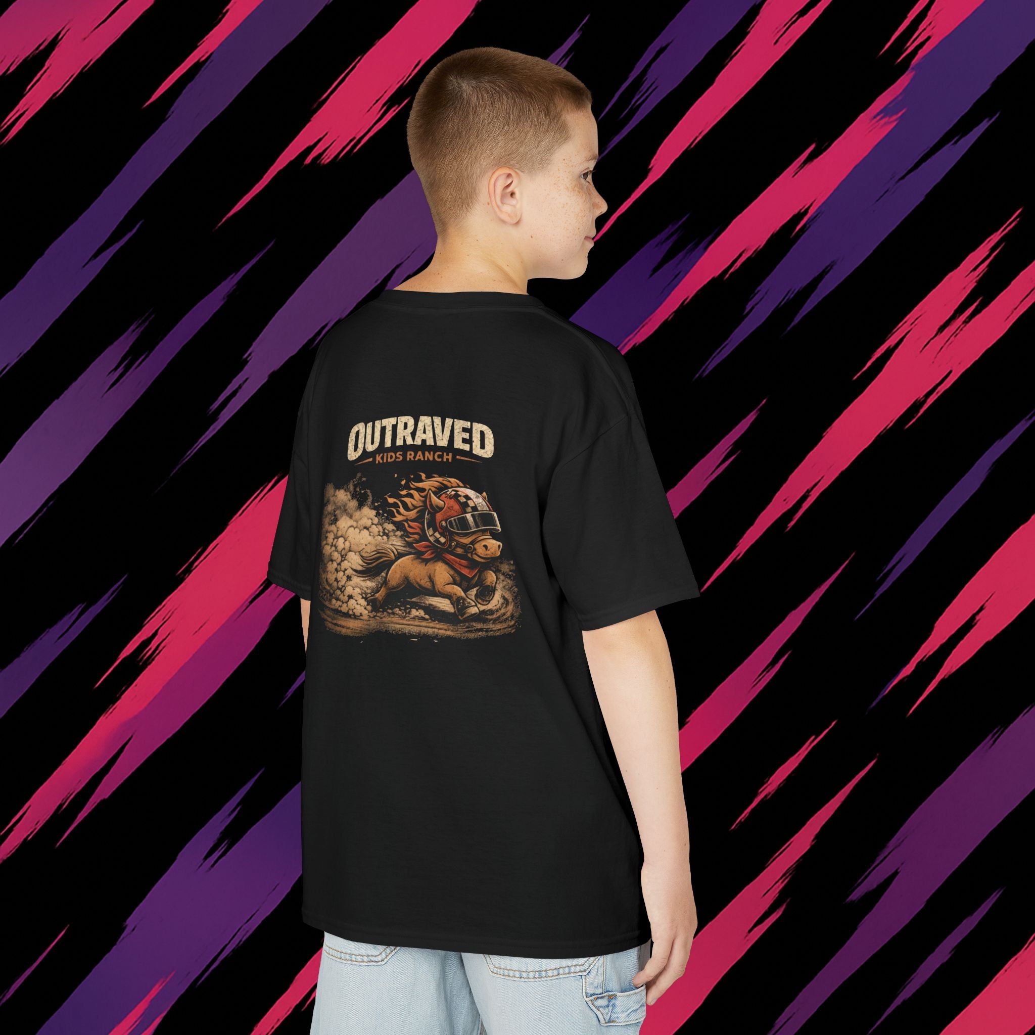Kids Tee — desert drifter pony