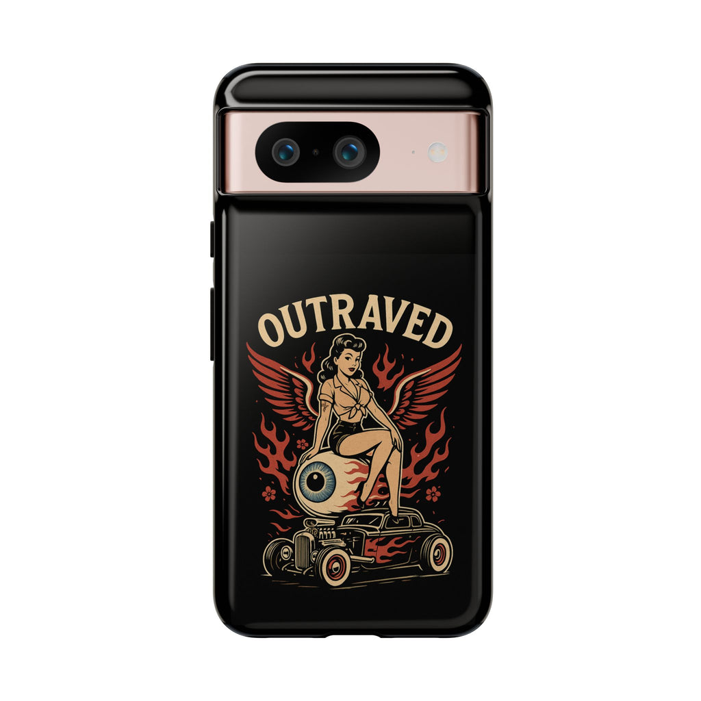 Phone Case — Vintage Pin-Up Eyeball Design