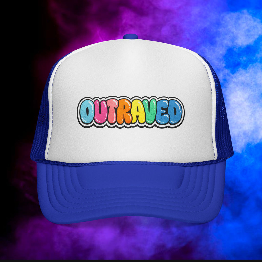 OUTRAVED colorburst collection Trucker Cap
