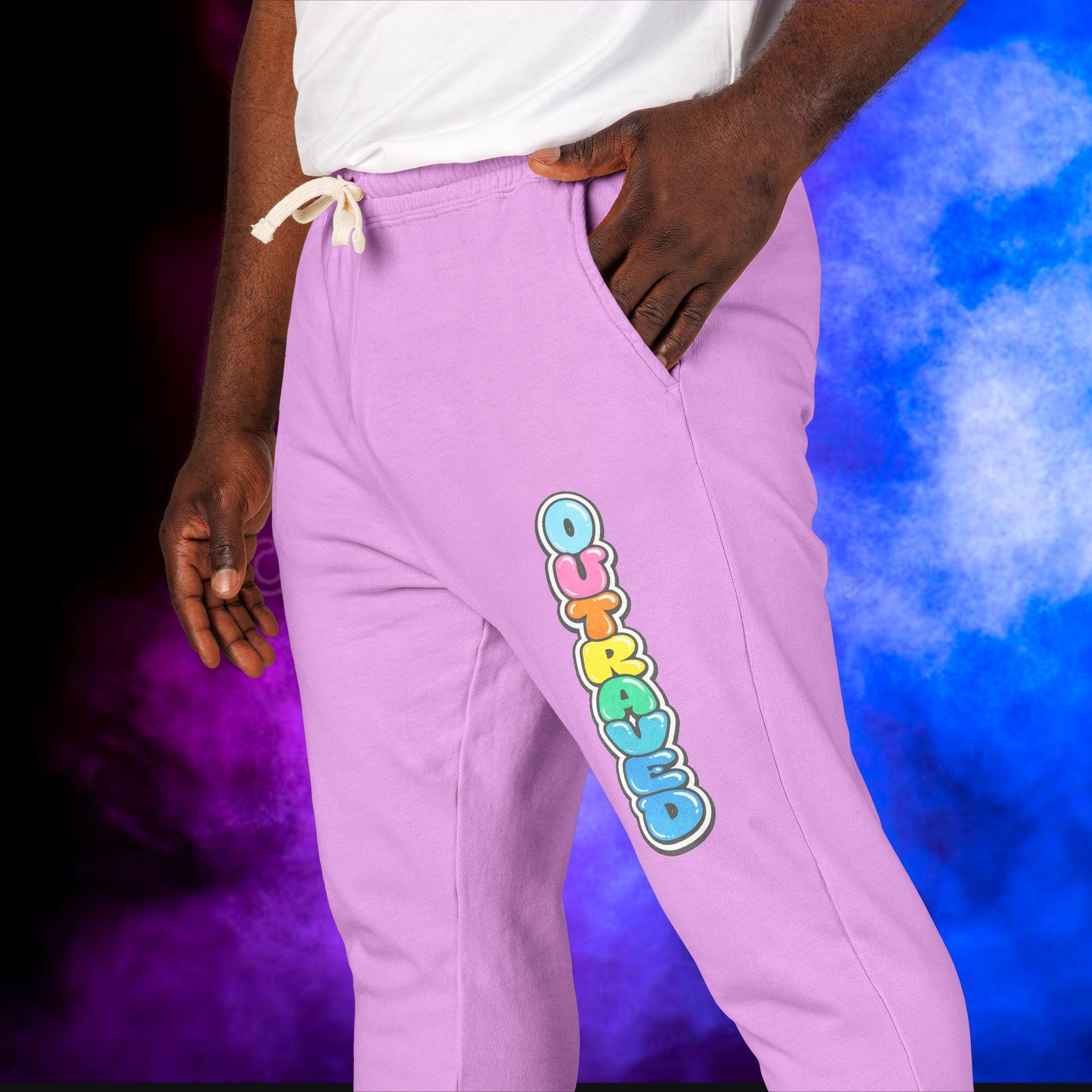 OUTRAVED colorburst collection Sweatpants