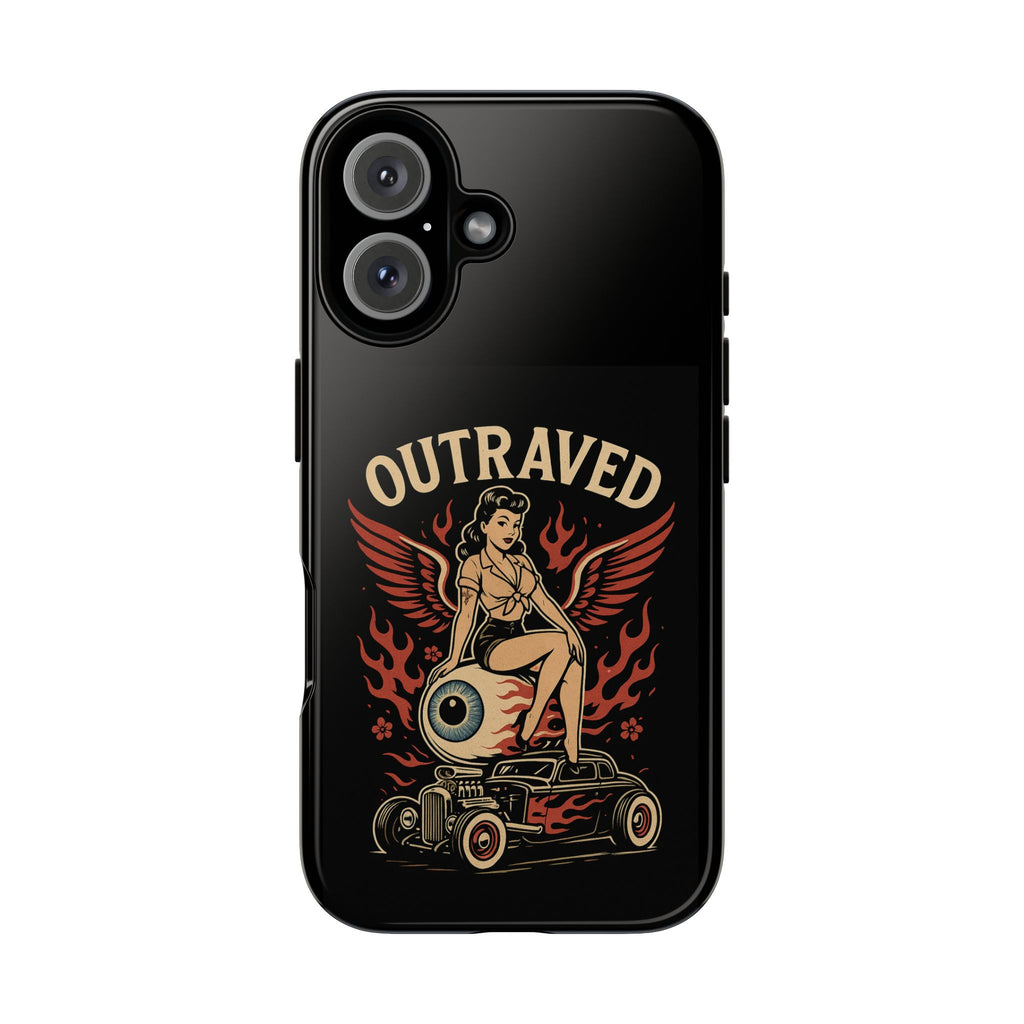 Phone Case — Vintage Pin-Up Eyeball Design