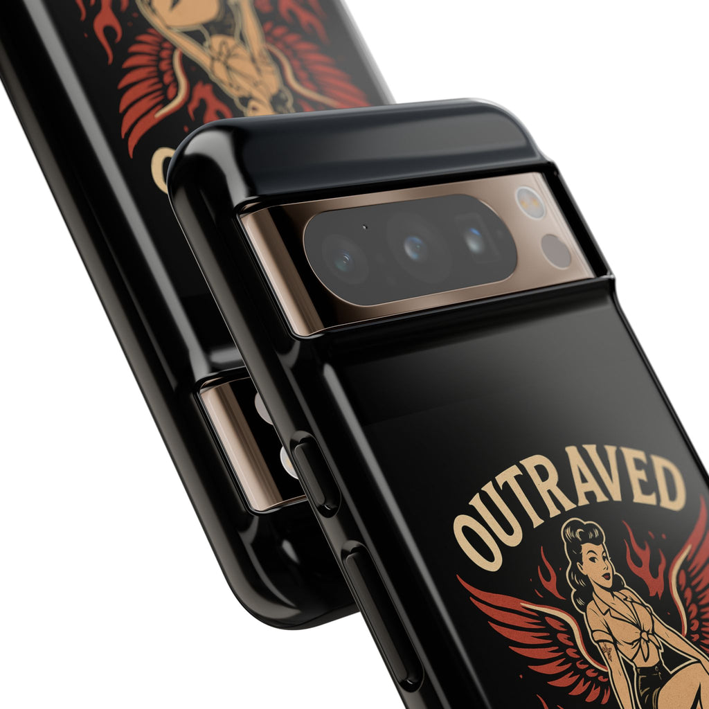 Phone Case — Vintage Pin-Up Eyeball Design