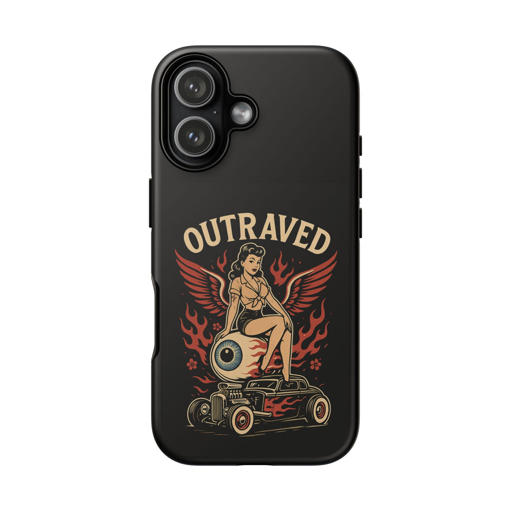 Phone Case — Vintage Pin-Up Eyeball Design