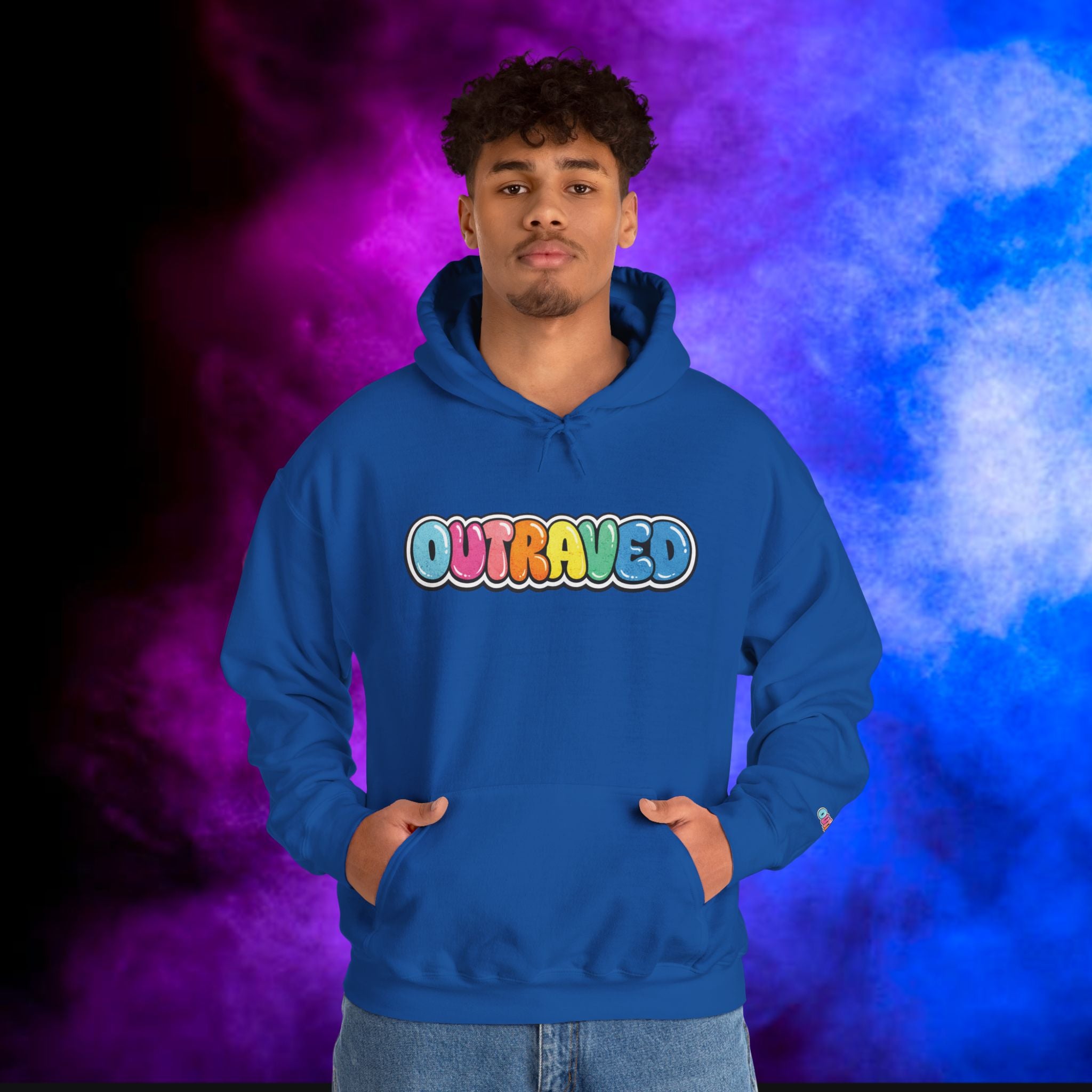 OUTRAVED Colorburst Hoodie