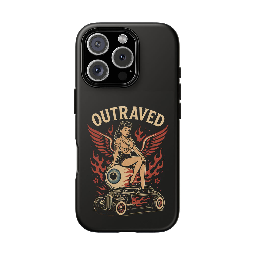 Phone Case — Vintage Pin-Up Eyeball Design