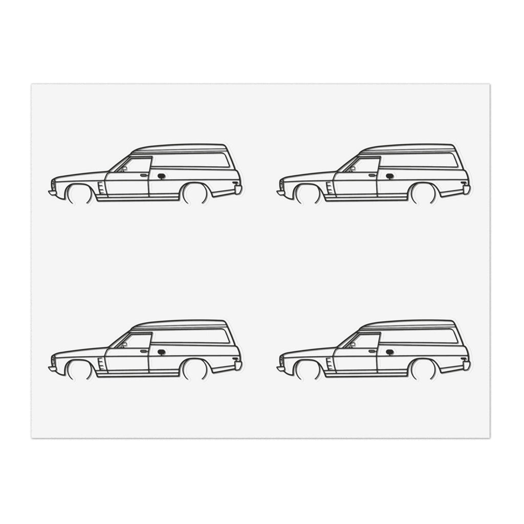 Stickers — Retro pvcool Outline Sticker Sheet