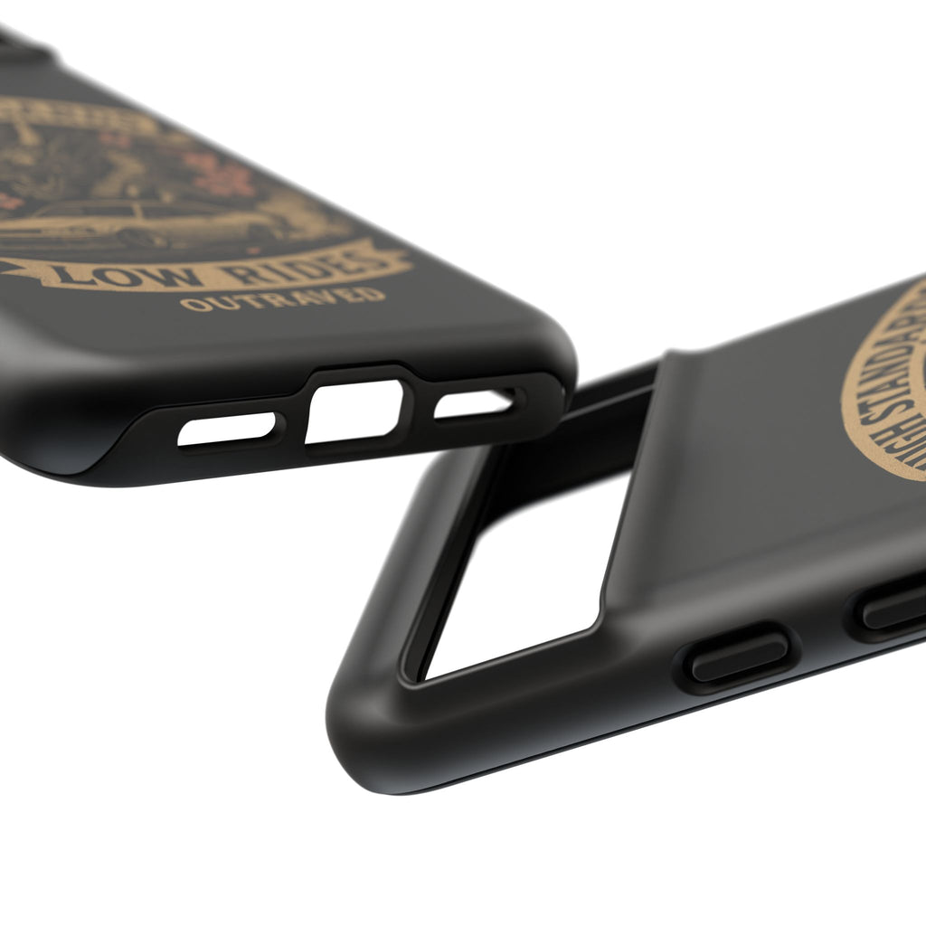 Phone Case — "High Standards Low Rides" Retro Dragon Car Design