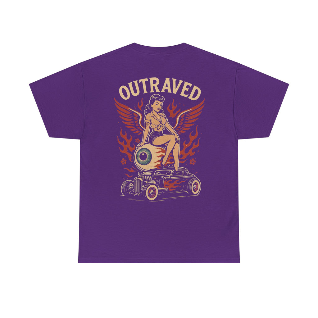 A Outraved Pinup Eyeball Hot Rod Tee.