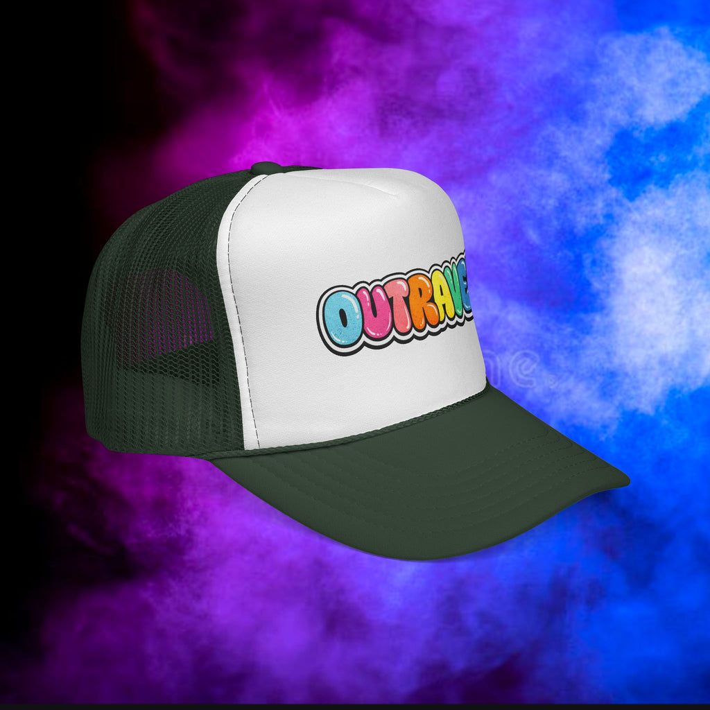 OUTRAVED colorburst collection Trucker Cap