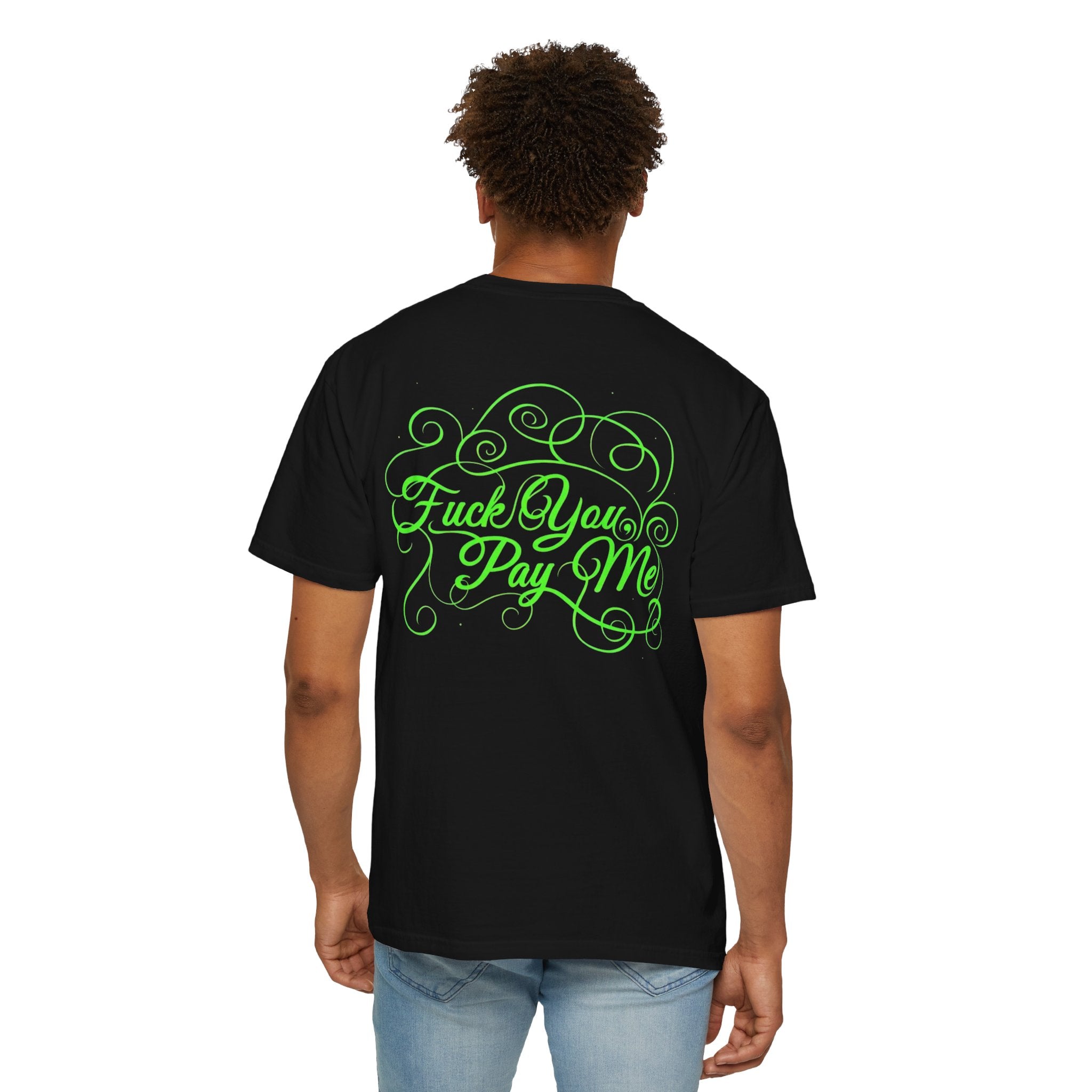 A Suck Me Alien Graphic T-Shirt — Retro Green Space Monster Tee