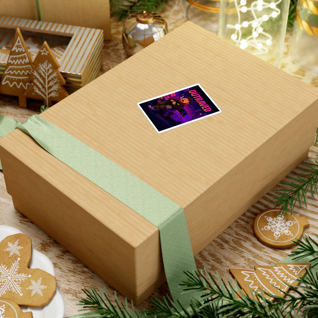 Sticker — Retro City Vinyl Decal (Kiss-Cut)