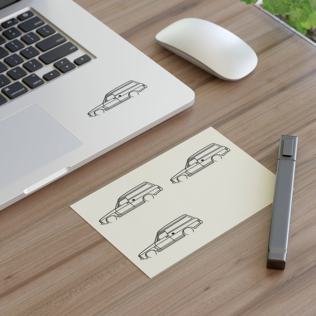 Stickers — Retro pvcool Outline Sticker Sheet