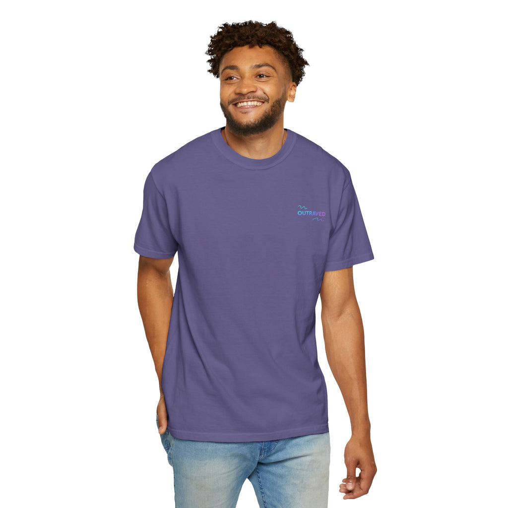 A Retro Skyline R34 T-Shirt — Purple JDM Car Graphic Tee