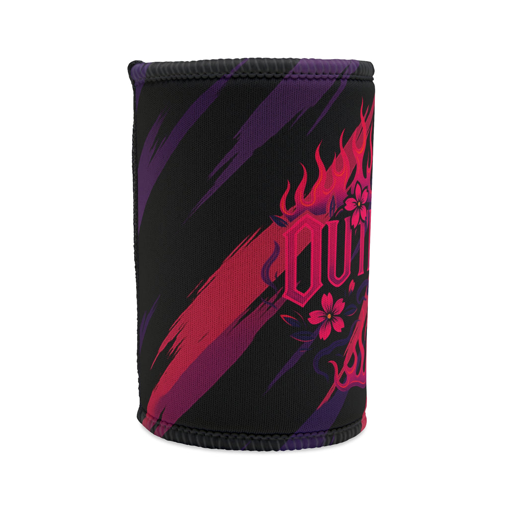 Stubby Cooler — Outravel Neon Flame Can Cooler