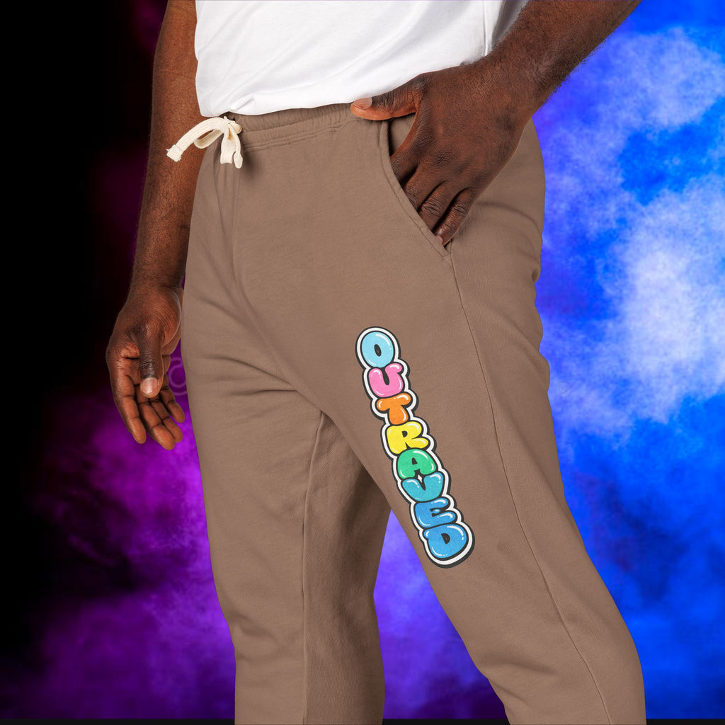 OUTRAVED colorburst collection Sweatpants