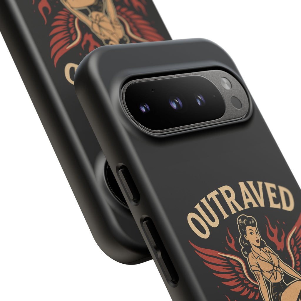 Phone Case — Vintage Pin-Up Eyeball Design