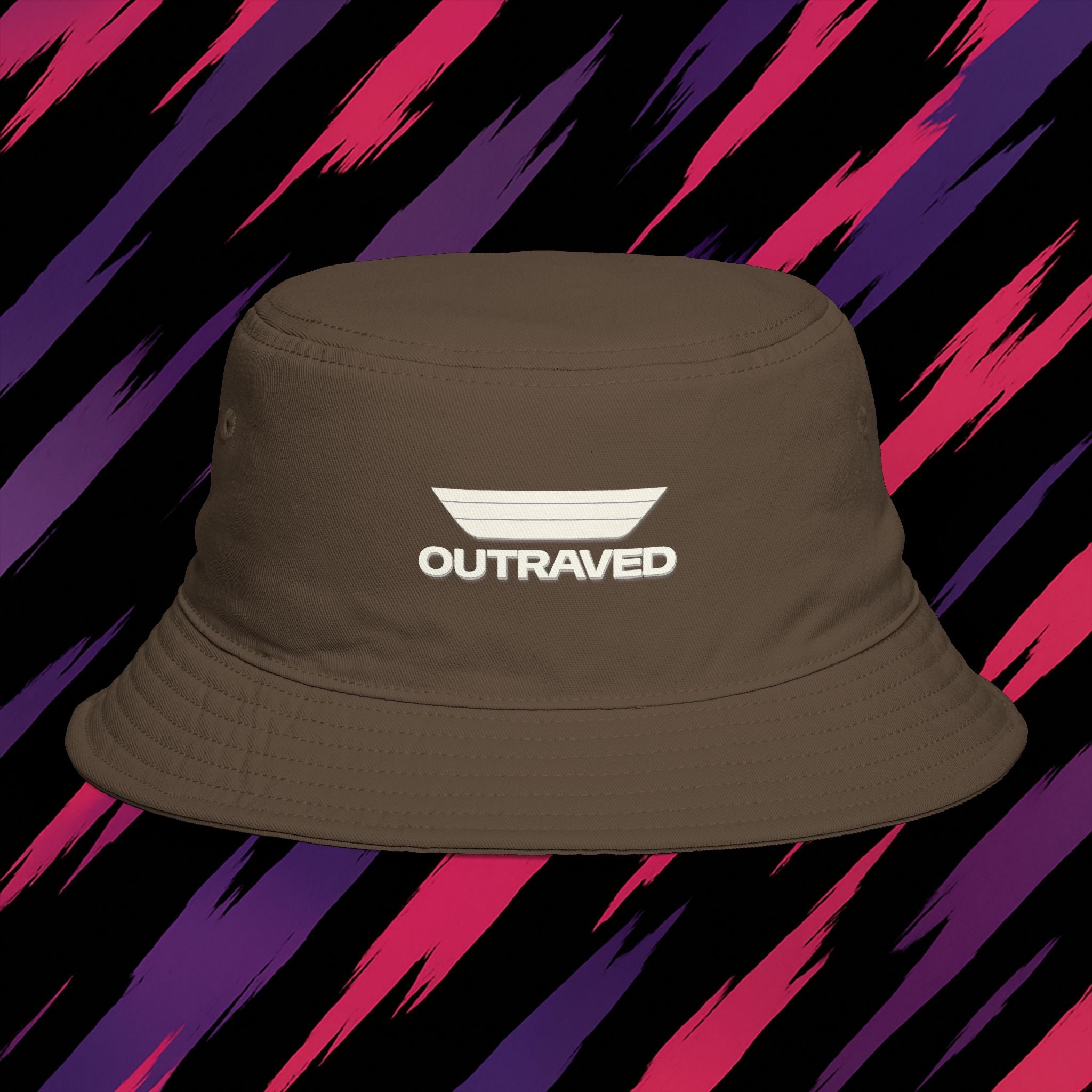 OUTRAVED Logo Bucket Hat — Premium Collection