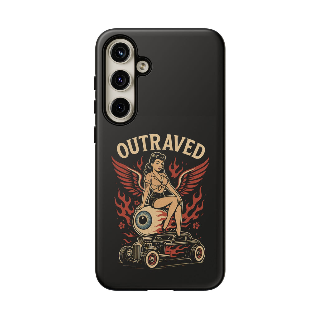 Phone Case — Vintage Pin-Up Eyeball Design