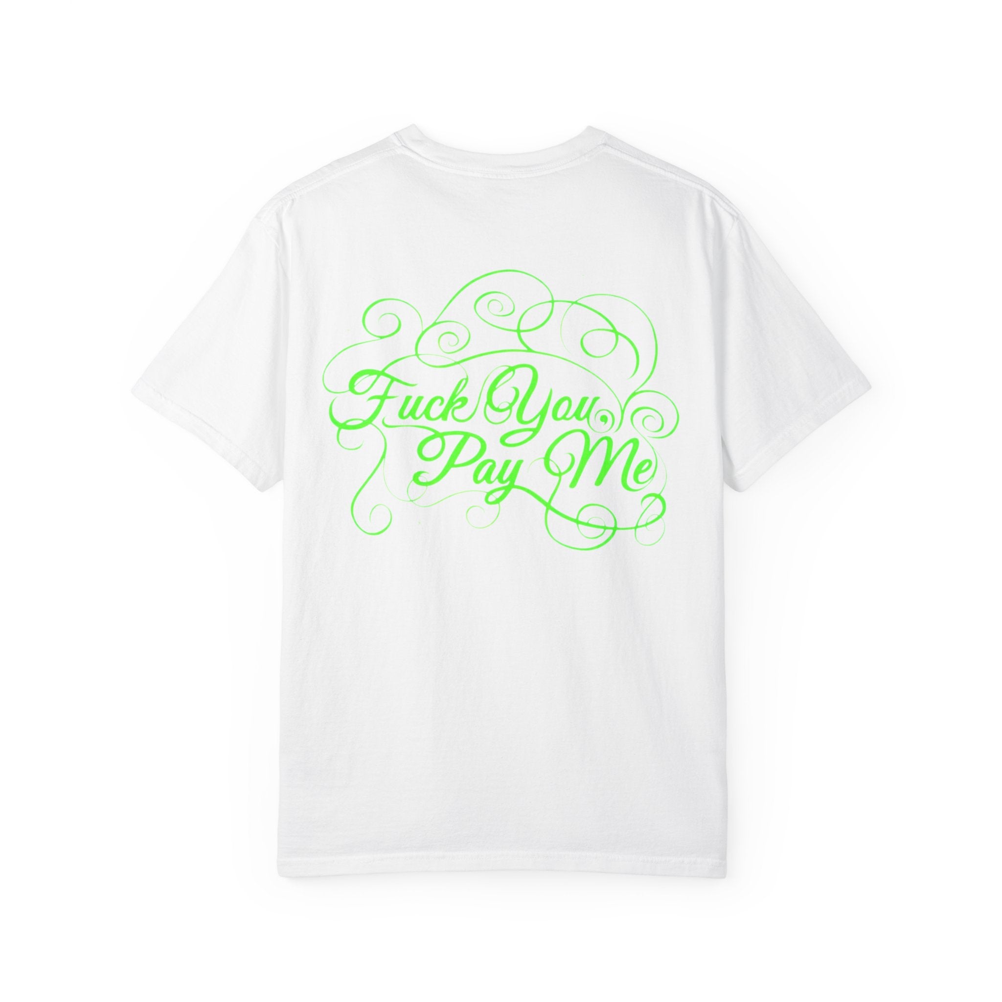 A Suck Me Alien Graphic T-Shirt — Retro Green Space Monster Tee