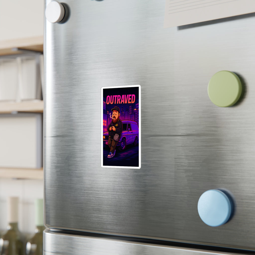 Sticker — Retro City Vinyl Decal (Kiss-Cut)