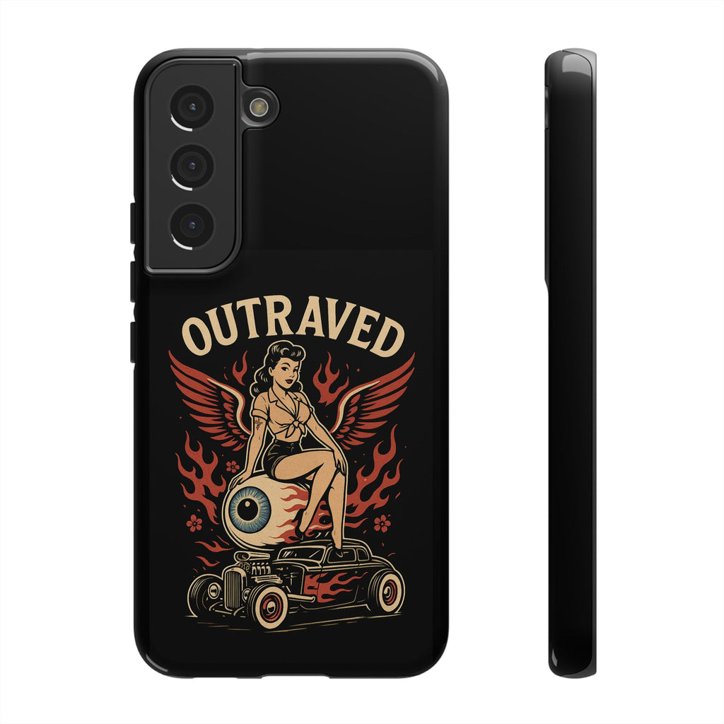 Phone Case — Vintage Pin-Up Eyeball Design