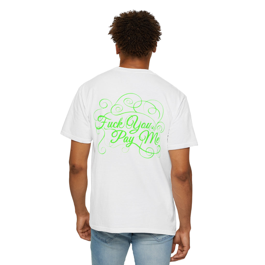 A Suck Me Alien Graphic T-Shirt — Retro Green Space Monster Tee