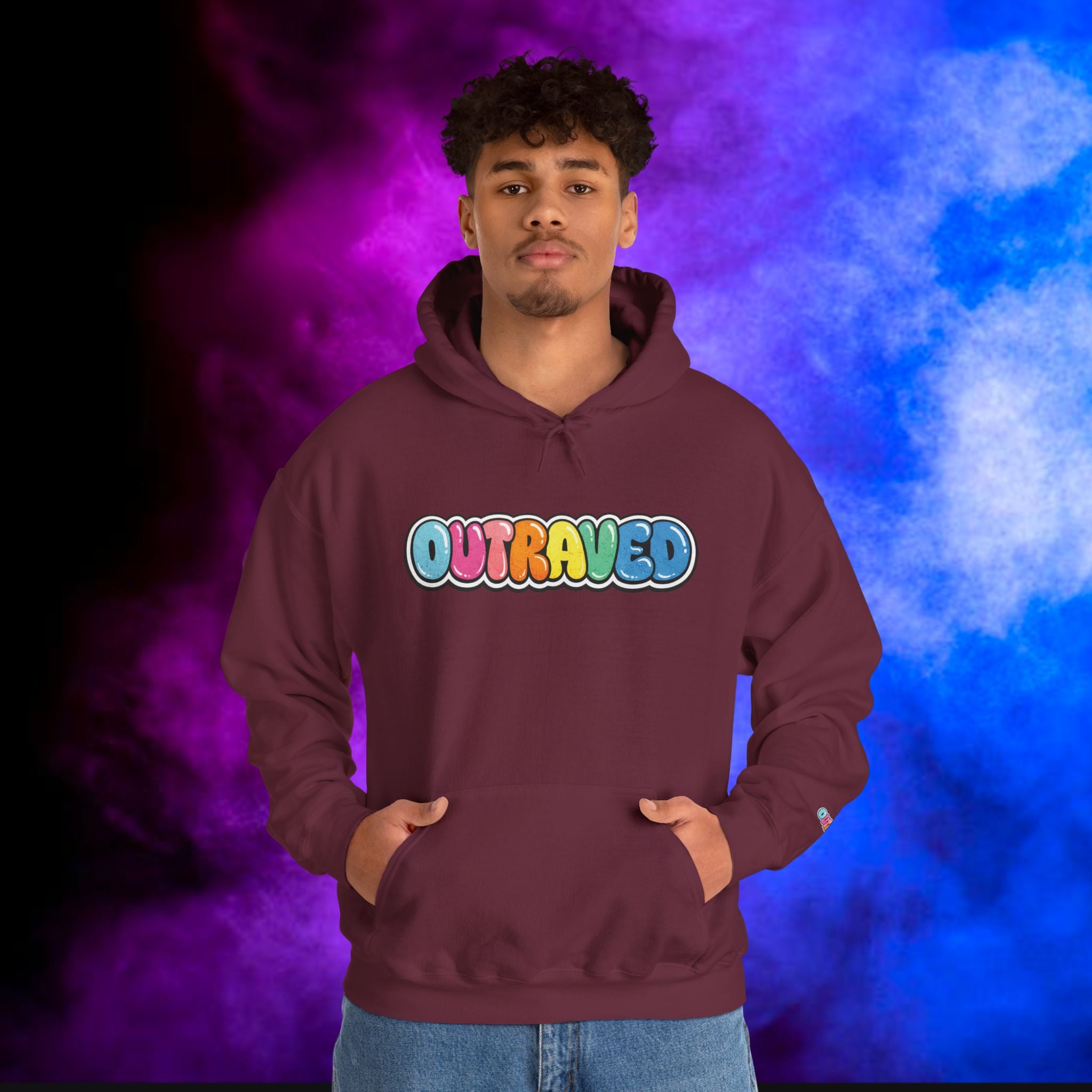 OUTRAVED Colorburst Hoodie