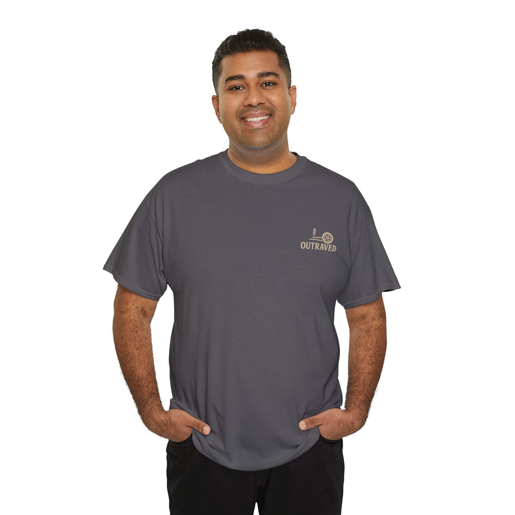 A Outraved 'High Standards Low Rides' Graphic Tee — Vintage Dragon Car Design