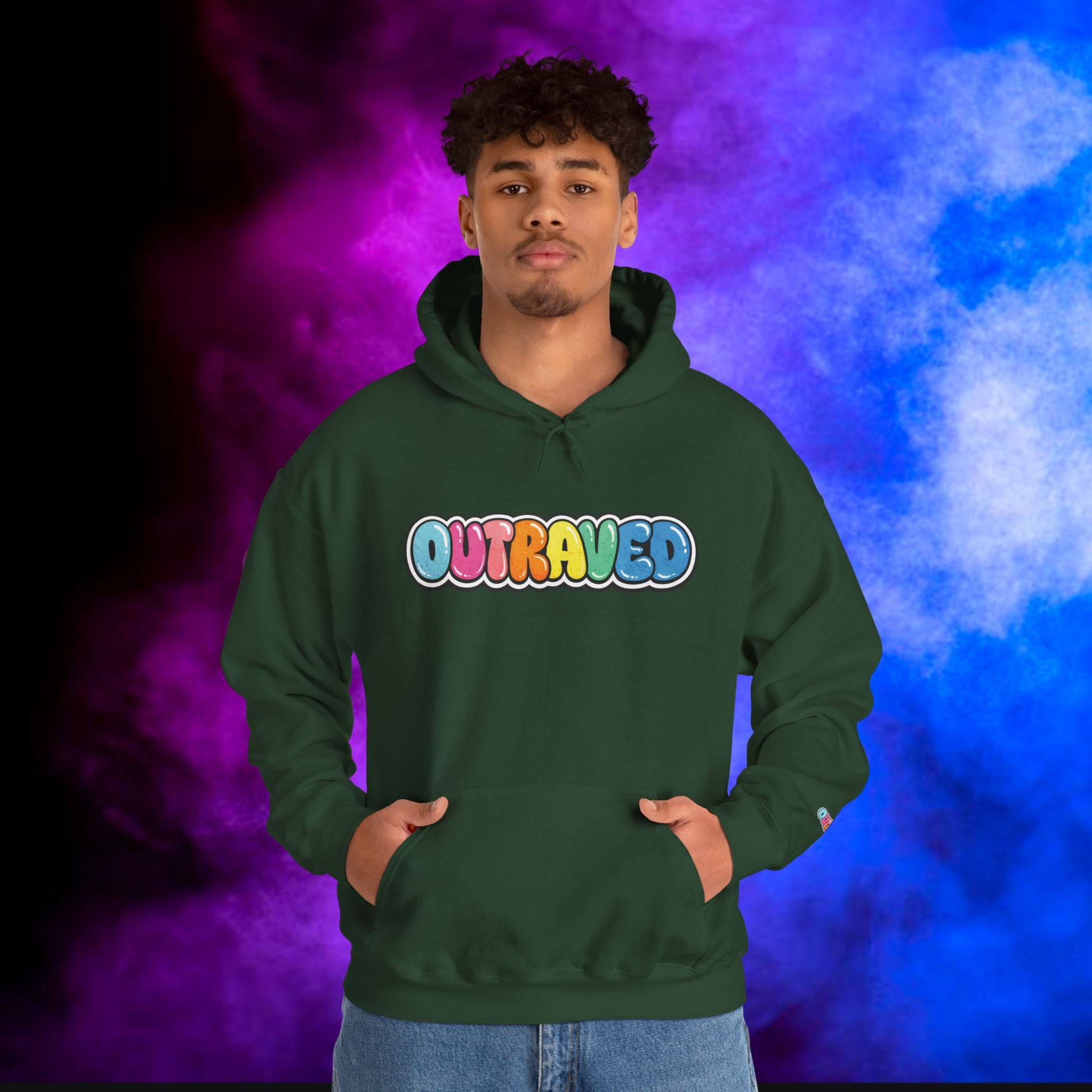 OUTRAVED Colorburst Hoodie
