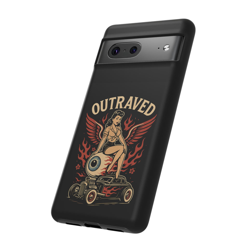 Phone Case — Vintage Pin-Up Eyeball Design