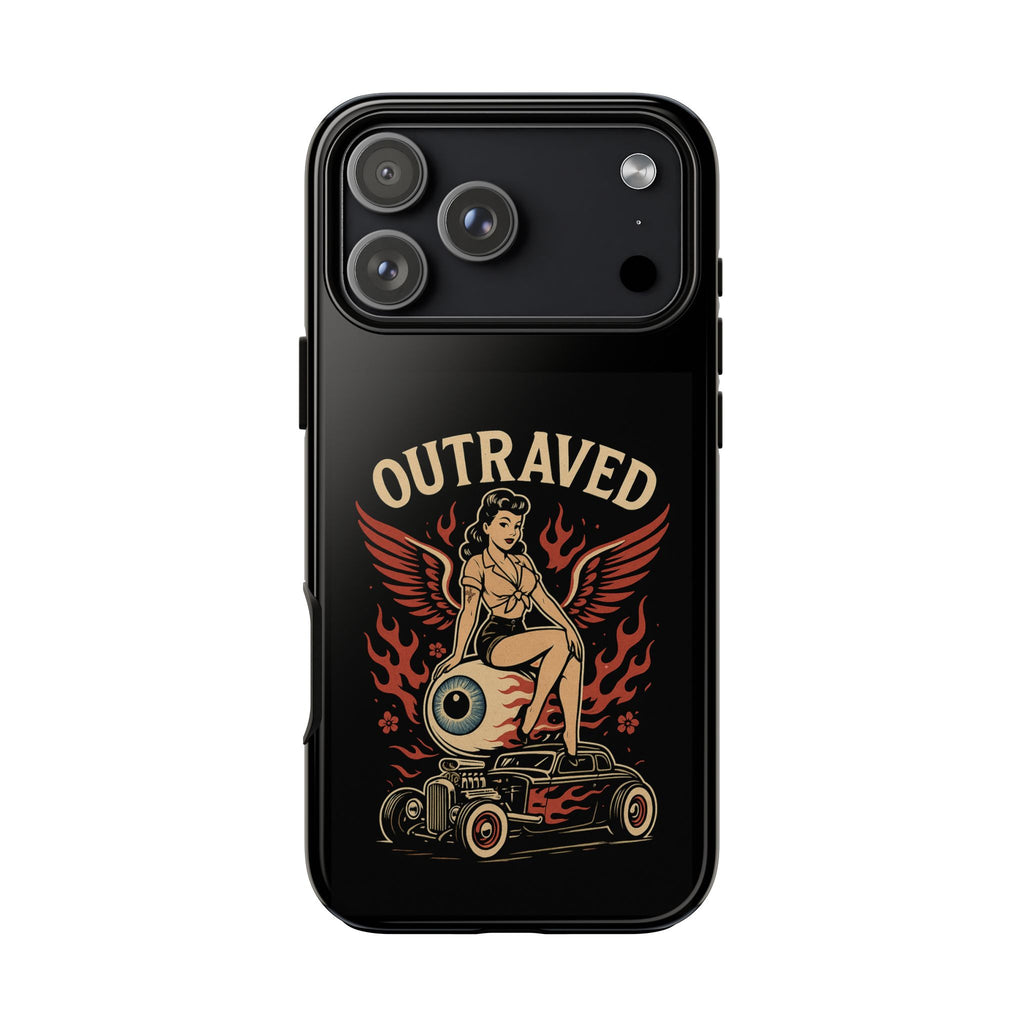 Phone Case — Vintage Pin-Up Eyeball Design
