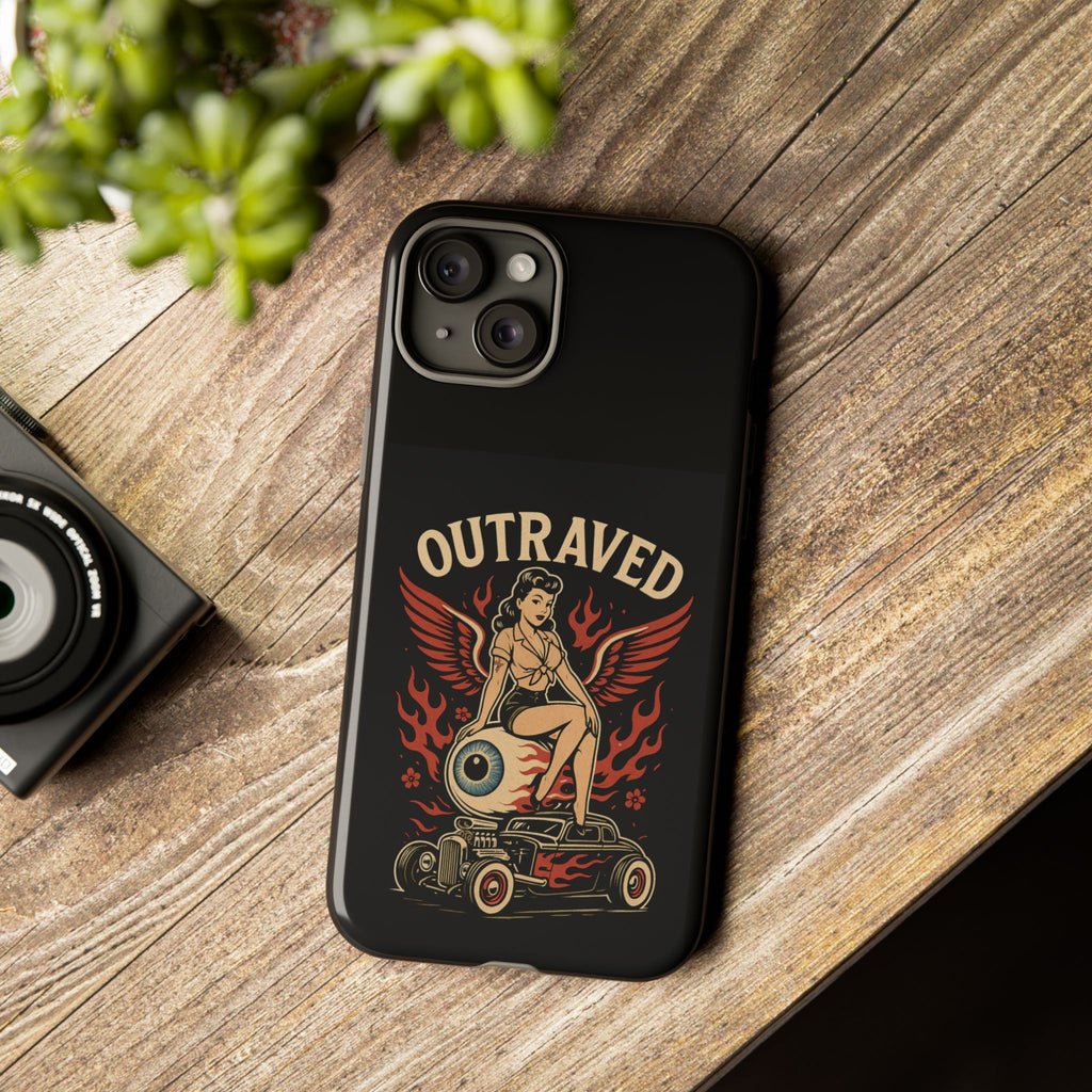 Phone Case — Vintage Pin-Up Eyeball Design
