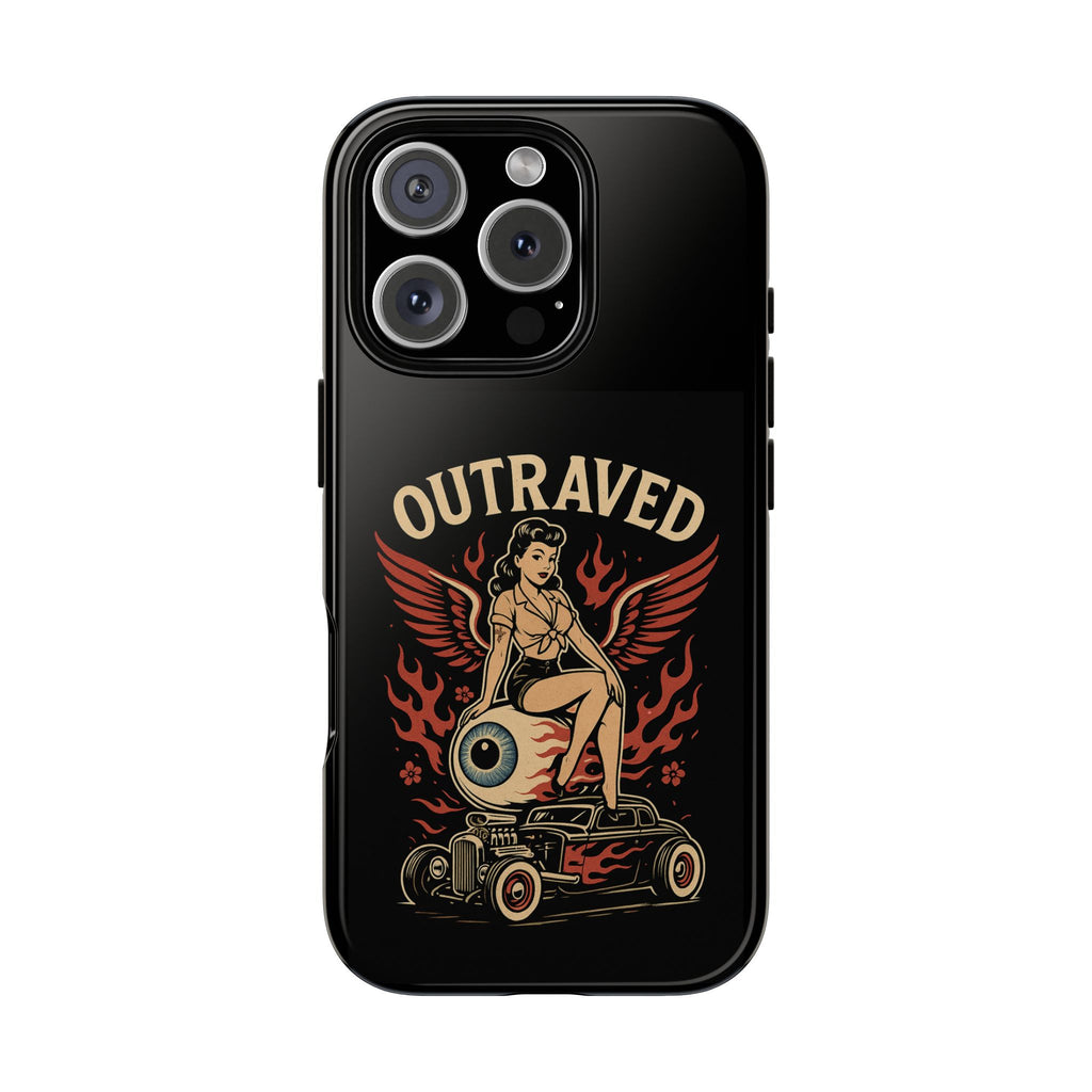 Phone Case — Vintage Pin-Up Eyeball Design