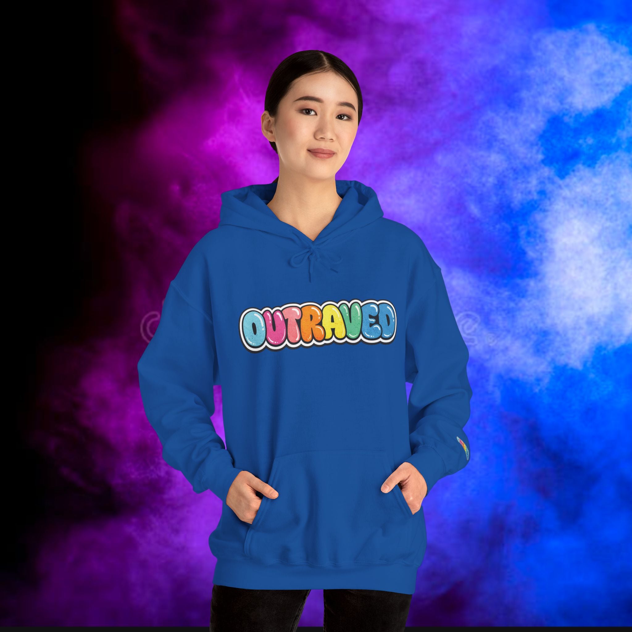 OUTRAVED Colorburst Hoodie