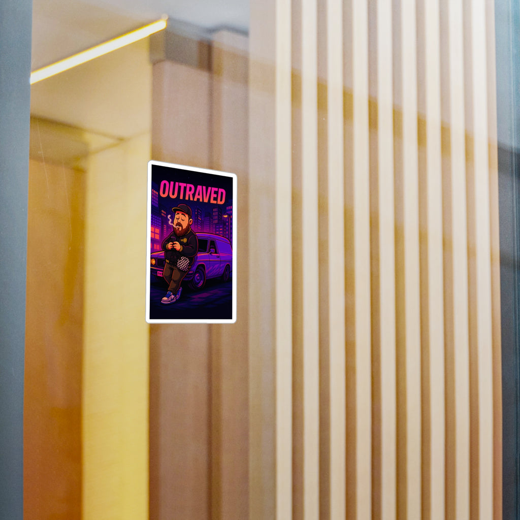 Sticker — Retro City Vinyl Decal (Kiss-Cut)